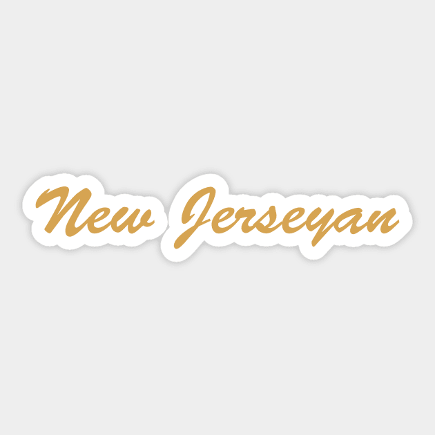 New Jerseyan Sticker by Novel_Designs